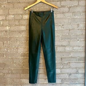 Zara Vegan Leather Pants - Size XS